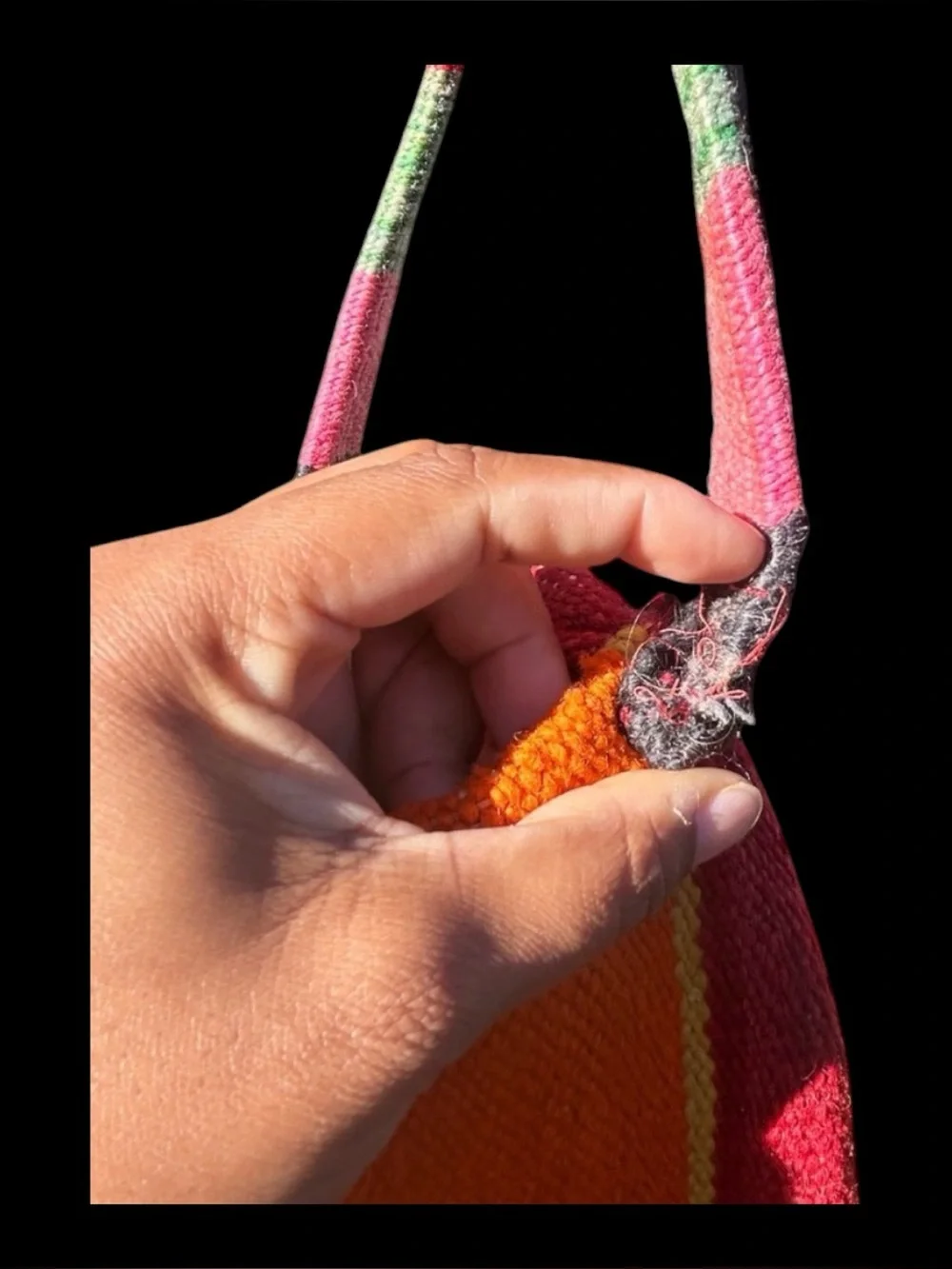 Artisan bold crossbody